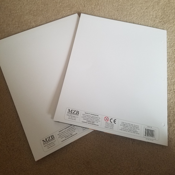 Lego Pocket Folders 2 Packet Set with Stickers New - Picture 5 of 6